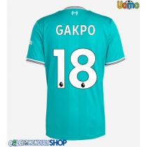 Maglie da calcio Liverpool Cody Gakpo #18 Terza Maglia 2025-26 Manica Corta